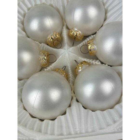 Hummel Set of 6 Vintage Christmas Ball Ornaments West Germany Original Box Decor - Picture 12 of 15